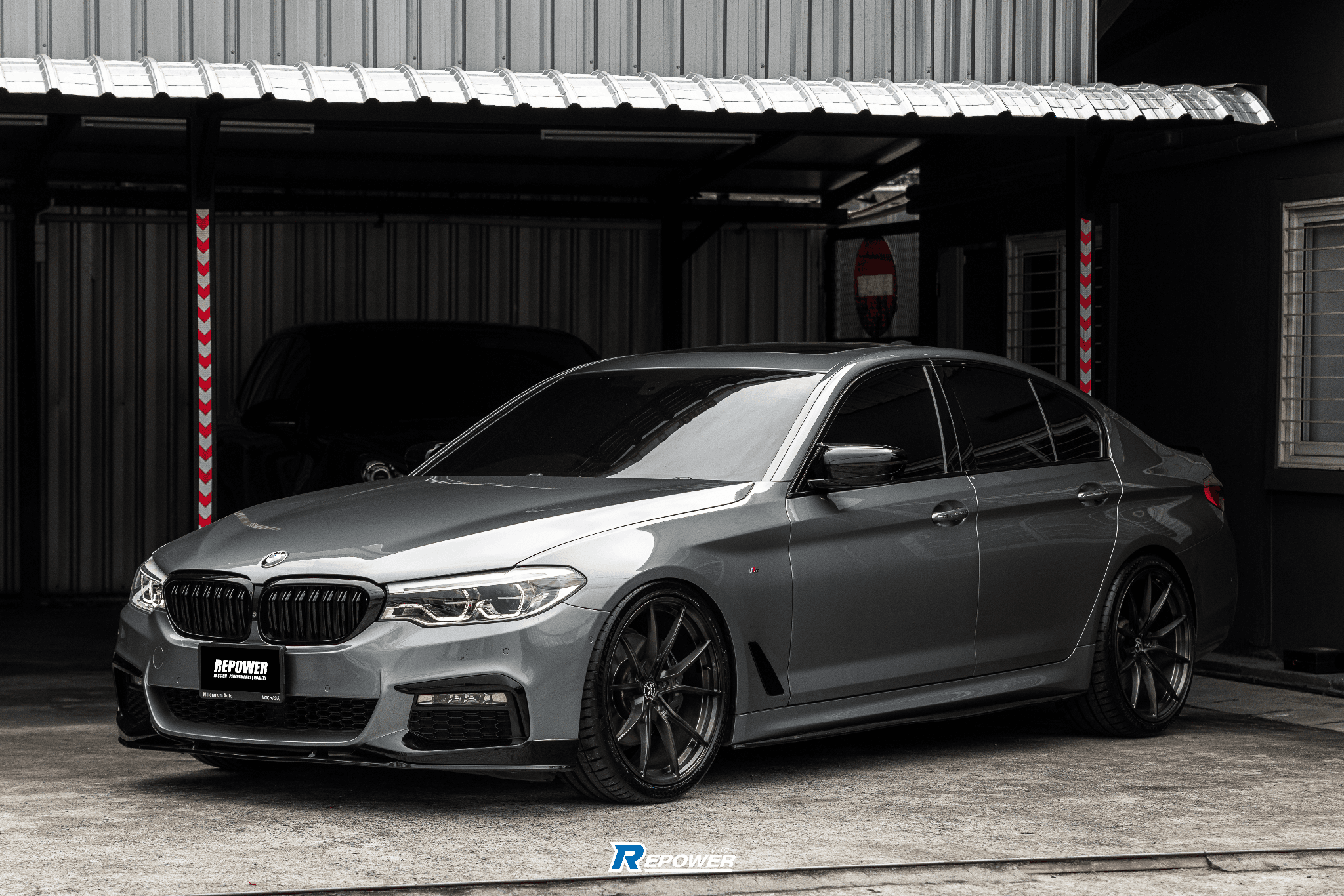 BMW 5 Series G30 530i 2017 Grey · Corven Forged CF-104M